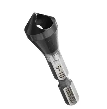 

1Pcs Drill Bit New 5-10mm Deburring External Chamfer Tool Kit Accessories Home Improvement Ninety Degree Inch Chamfer Drill Bits
