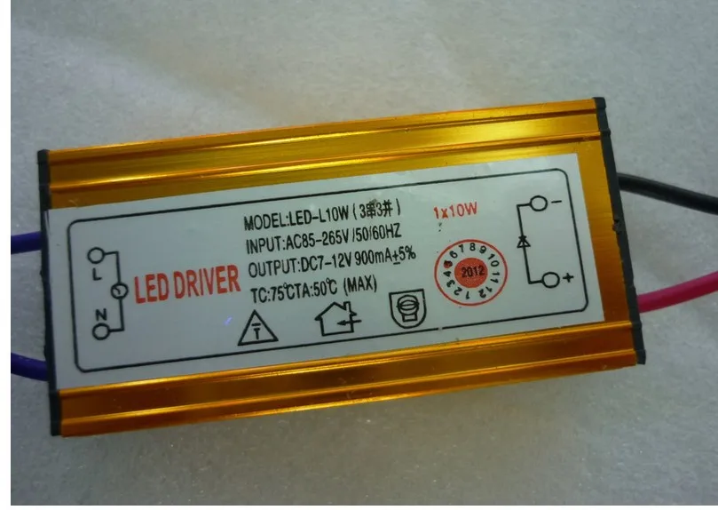 10w dc 7 12v 3 series 3 parallel 900ma led driver power supply