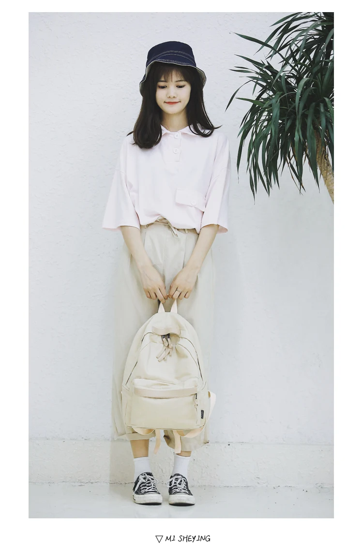 Menghuo High Quality Women Canvas Backpack Teenage Girls Leisure Backpack Bag Vintage Stylish Female School Bag Bookbag Mochilas (19)