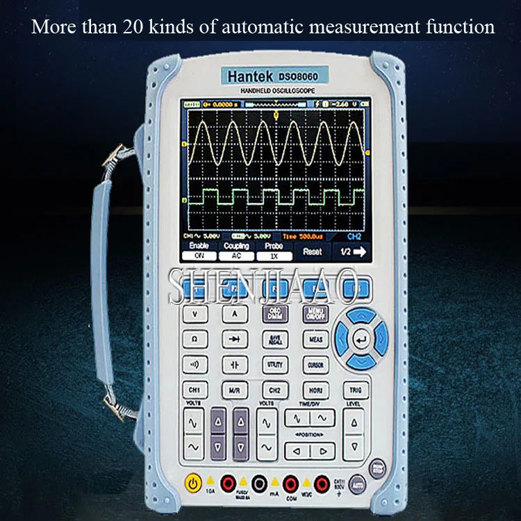 1 шт. DSO8060 осциллограф 60 МГц вертикальный осциллографа 110/220 V