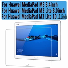 Transparente a prueba de Explosiones Vidrio Templado para el Huawei MediaPad 8.4 M3/M3 Lite 8 Protector de Pantalla para Huawei MediaPad M3 Lite 10