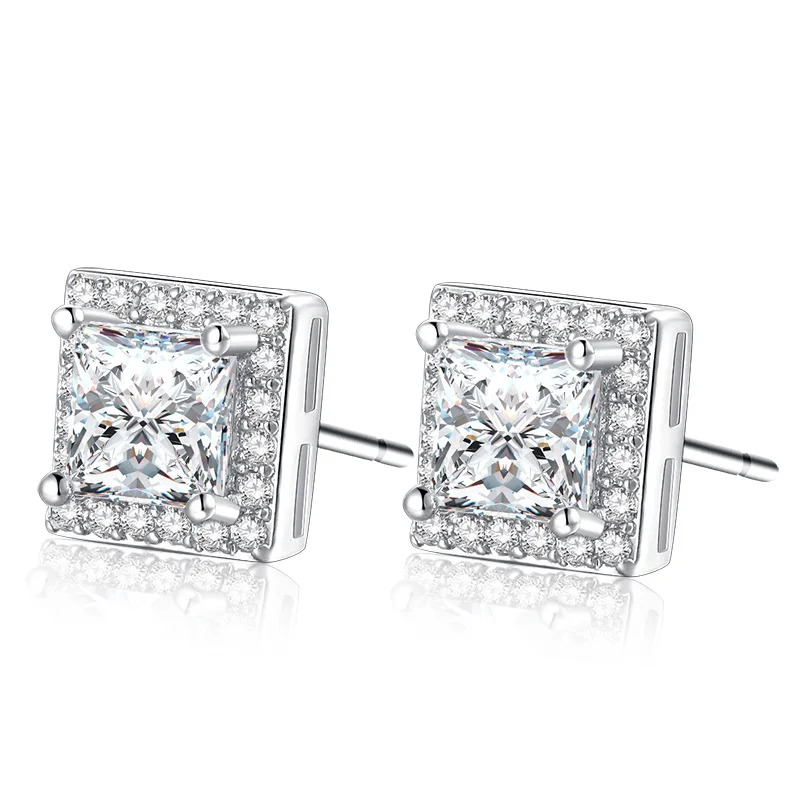 stud earrings cubic zirconia jewelry  (4)