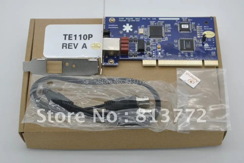 Digium TE110P -1 port T1/E1 card ISDN PRI PCI 1 with Low Profile | Мобильные телефоны и аксессуары