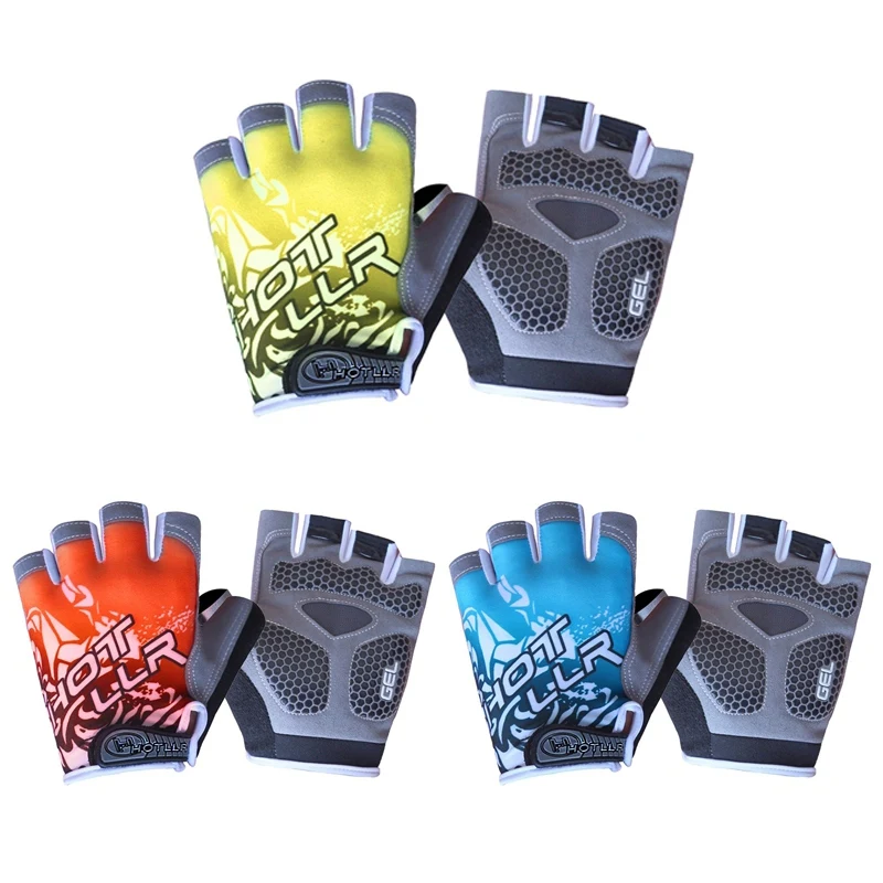 

MTB Bike Road Healthy Gloves Bicycle Half Finger Gloves Bicycle Non-slip Gel Summer Breathing MTB Gloves Lycra M L XL