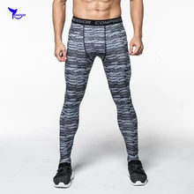 Мужские камуфляжные компрессионные брюки для бега быстросохнущие мужские камуфляжные беговые леггинсы Crossfit Спортивные Брюки Тренажерный зал Фитнес Спортивная одежда