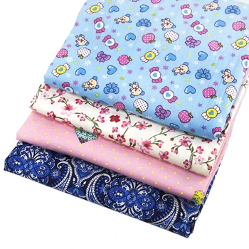 

50*145CM flower candy 100% cotton fabric for Tissue Kids Bedding home textile for Sewing Tilda Doll,c905