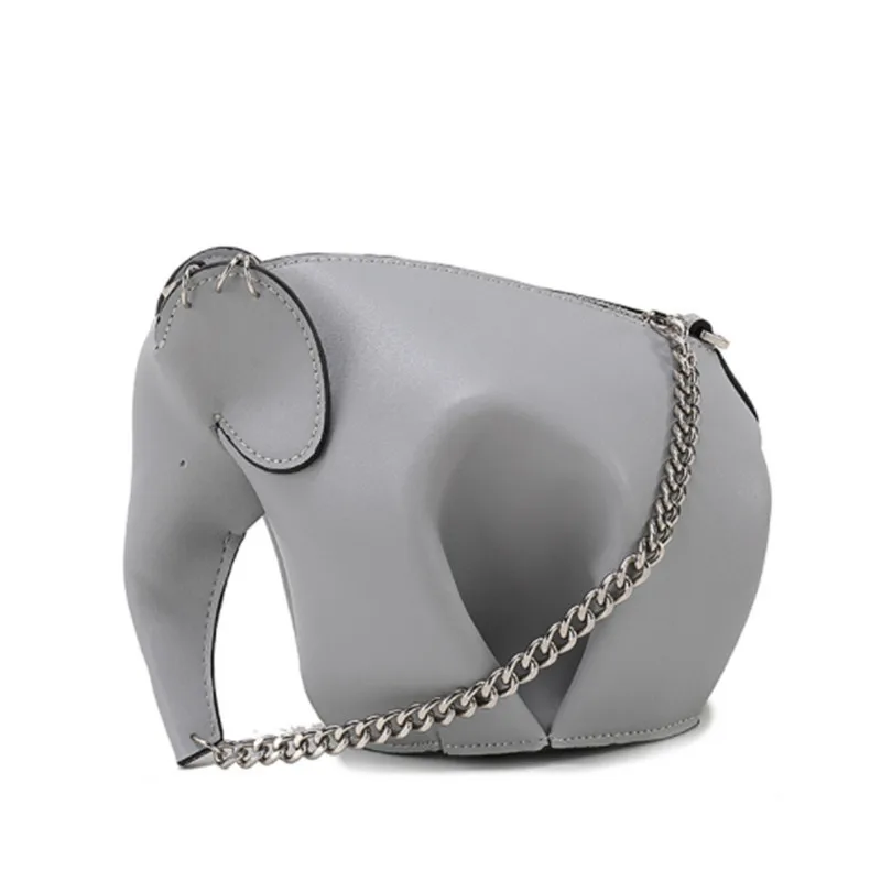 

B0130 Top Fashion Women Genuine Leather Animal shaped Shoulder Bag Spanish Popular Cute Women Bags Elephant Cross Body Bag