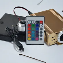 16 Вт светодиодный огни основных цветов спектра с 24 клавишами ИК-пульт, DC9-12V вход