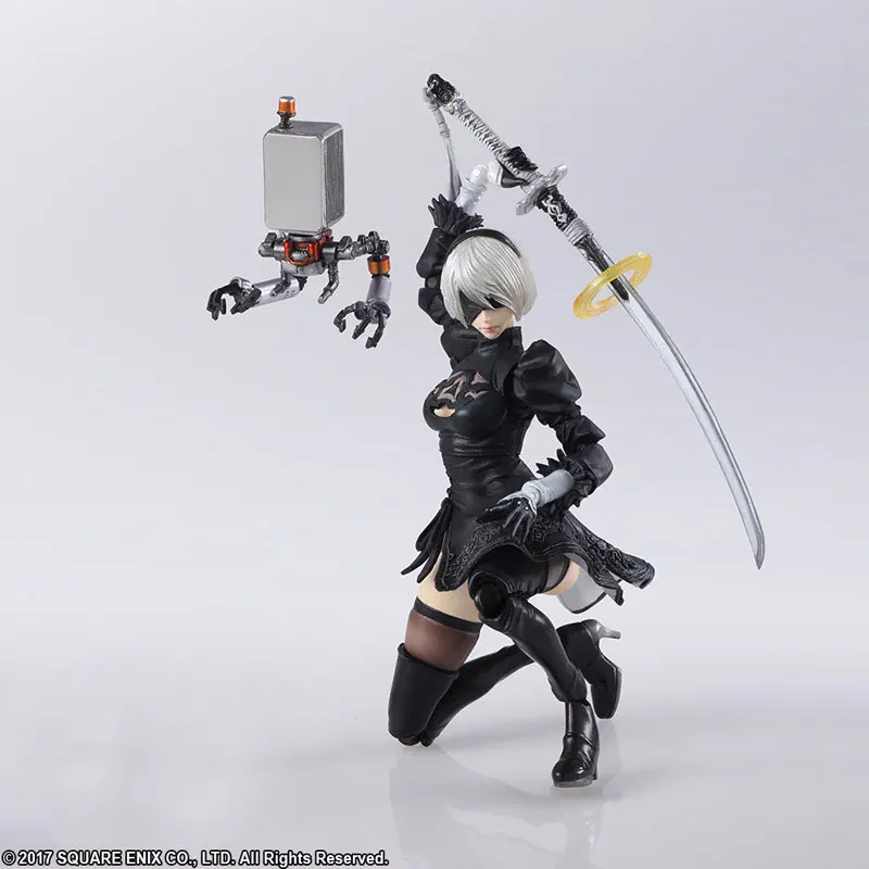 NieR:Automata YoRHa No.2 Тип B автоматическая модель подвижная машина аниме тела игрушки