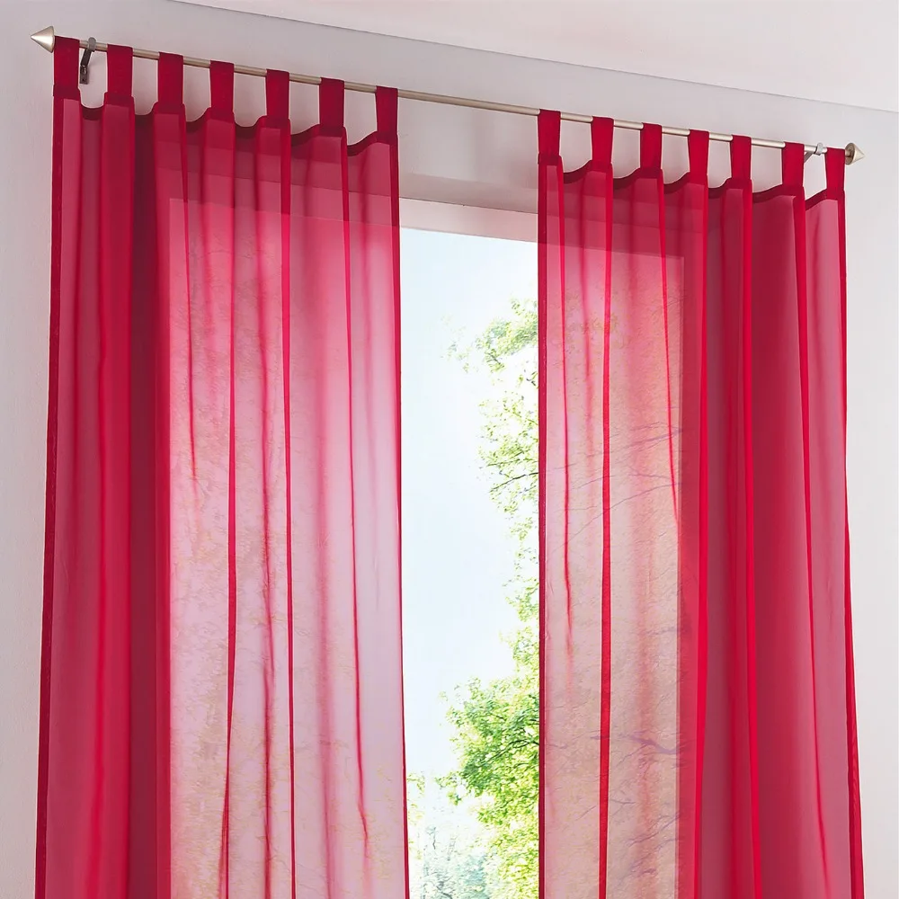 Comprar (150 cm ancho) acabado cortinas para ventanas gasa voile tulle Sheer Comprar (150 cm ancho) acabado cortinas para ventanas gasa voile tulle Sheer