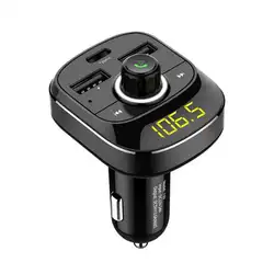 Новый fm-передатчик Aux модулятор громкой связи Bluetooth автомобиль автомобильный комплект аудио MP3 плеер с зарядом Dual USB Автомобильное Зарядное