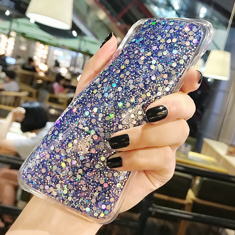 2019 Glitter For Iphone 7 Case Iphone XS Max Case XR 6S 7 8 6 Plus Luxury Brand Diamond Jewelled Back Cover For Iphone X Case