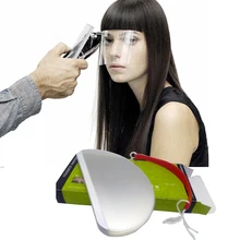 Professional Hair Accessory Styling Tools Transparent Plastic Hair Eye Protector Hairdressing Cover For Customer in 50