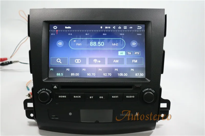 DSP Android 9,1 автомобильный dvd gps мультимедийный плеер Авто Радио для Mitsubishi Outlander 2006- peugeot 4007/Citroen C-Crosser 64 ГБ