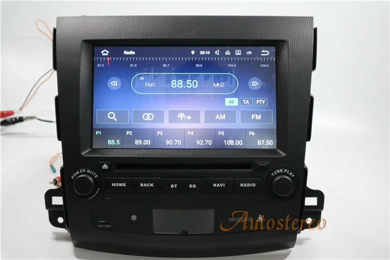 Perfect DSP MAX 64G Android 9 Car DVD player GPS Navigation for Mitsubishi Outlander 2006+ For Peugeot 4007 radio tape recorder headunit 10