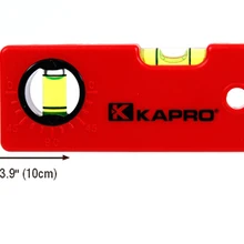 kapro 245 мини карманный размер коробки уровень с угловым Искателем