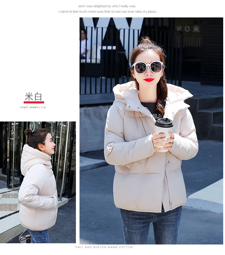 Spring Autumn Winter New 2018 hooded coat Plus Size Women Parks Long Sleeves Women Winter Coat slim Female Outwear Winter Jacket (12)