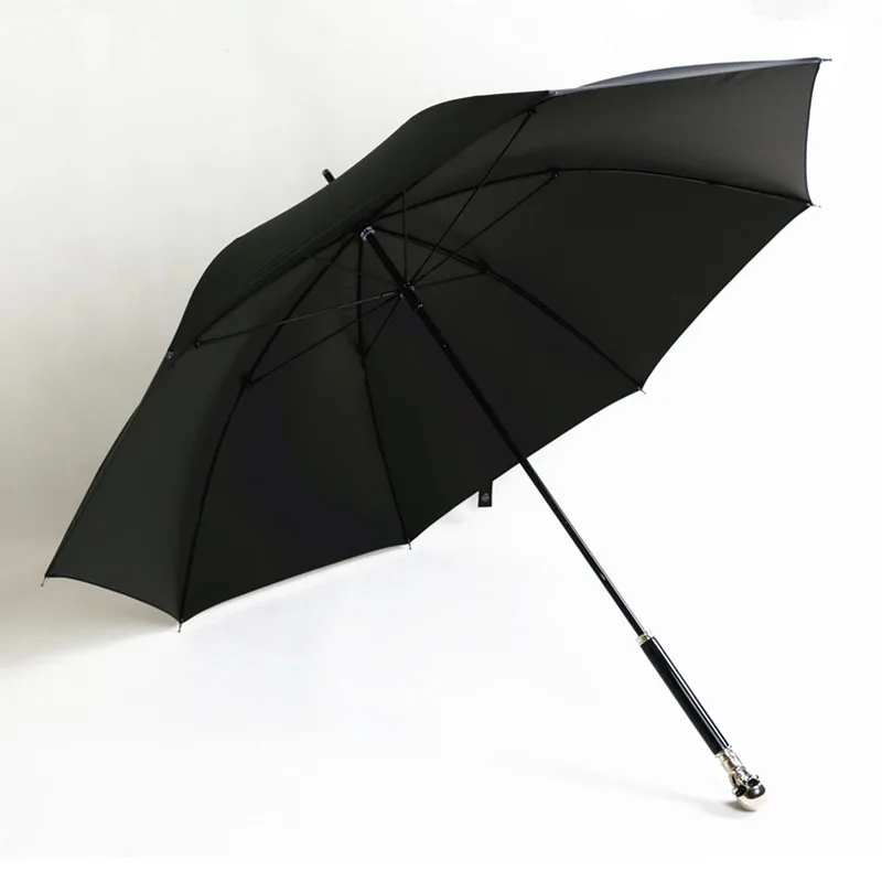 Kopen 104 Cm Hand Open Anti Thunder Glasvezel Winddicht Paraplu Diverse Dierlijke Schedel Skelet Ghost Anti Uv Mini Parasol