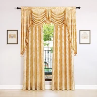Golden Royal Luxury Window Curtains 1