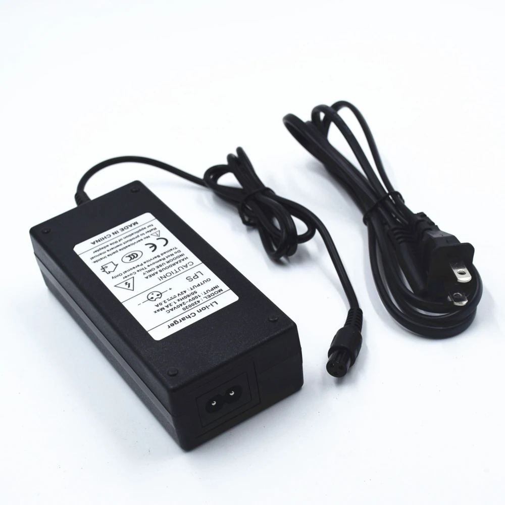 42V Power Adapter Charger For 2 Wheel Self Balancing Scooter Hoverboard US Plug