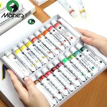 

Marie's watercolor paint set beginner student painting washed branch boxed watercolor paint Art Supplies