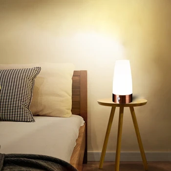 

LED Table Lamp Night Lamp Light Human Body Induction Light Small Cordless Motion Sensor Night Lights Bedroom Decoration Lighting