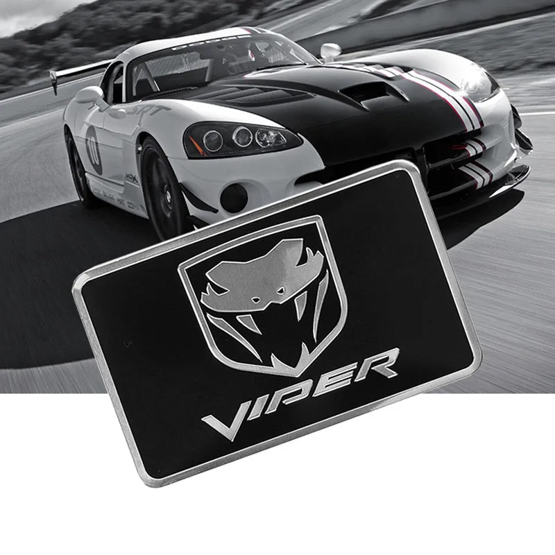 Cobra Symbol Aluminium Allloy автомобильный Стайлинг эмблема Dadge наклейка для Chrysler Dodge Viper