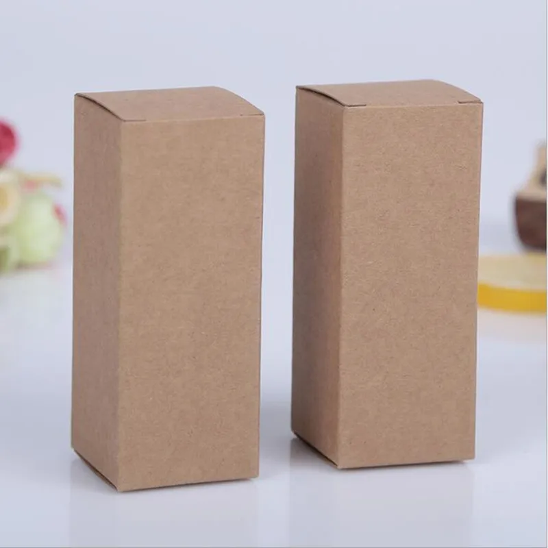 

6 sizes Large small long cardboard Cosmetic essential oil package box rectangle Perfume Bottle Packaging paper Box