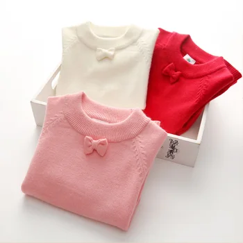 

Baby Semi-turtleneck Sweater 2018 Autumn Winter New Girl Children's Sweater