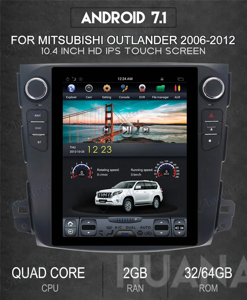 Tesla Android автомобильный gps-навигатор для Mitsubishi Outlander 2006~ 2012 для Citroen C-Crosser для peugeot 4007 без DVD мультимедиа