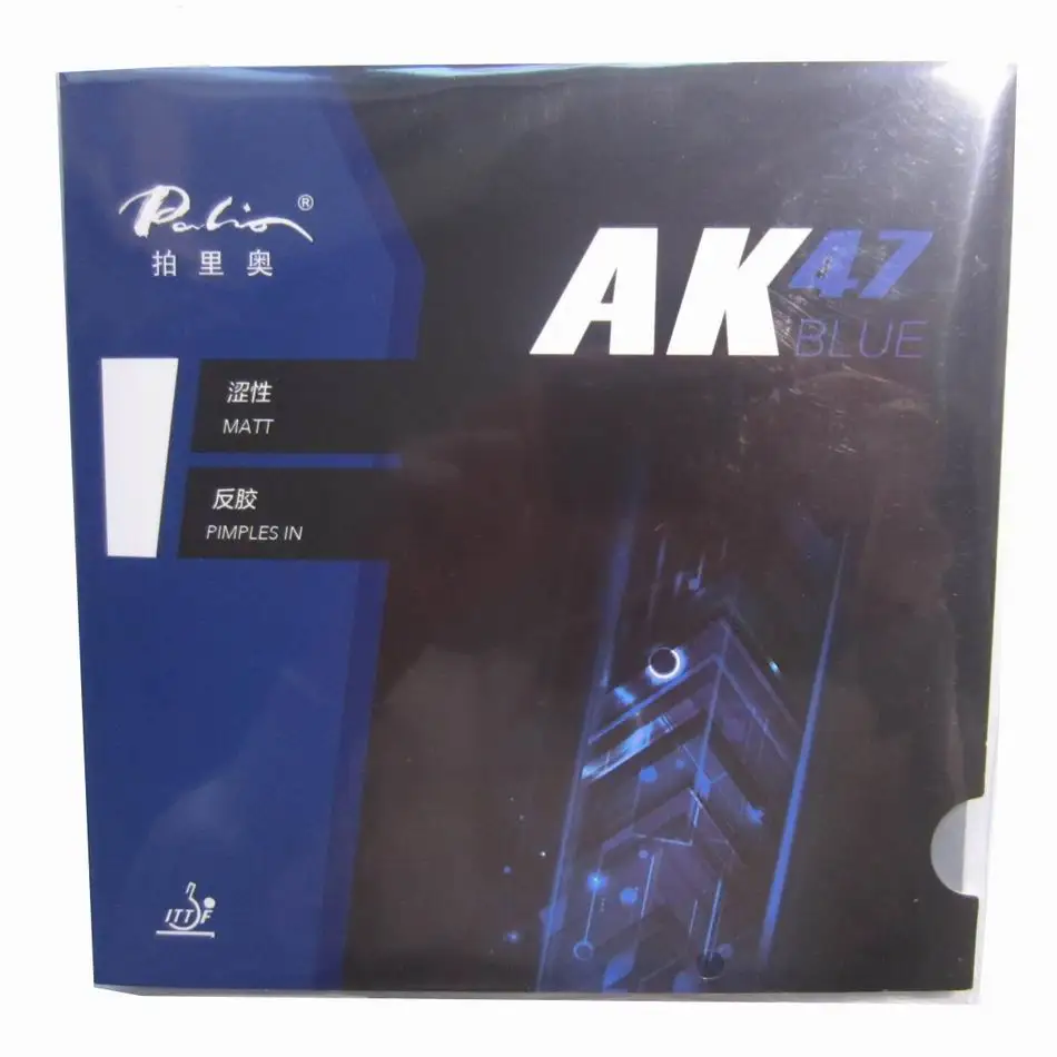 الأصلي باليو 40 + تنس طاولة المطاط AK 47 و HK1997 الذهب الملونة الإسفنج الجدول مضارب التنس وكرة المضرب بينغبونغ المطاط