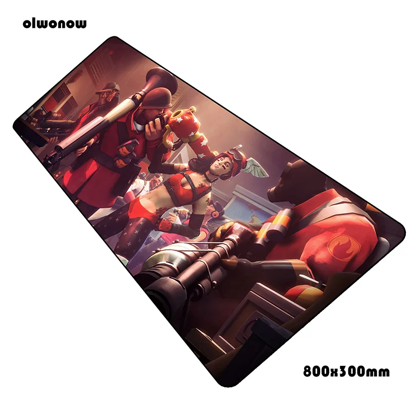 Team fortress 2 коврик для мыши великолепный компьютер коврик для мыши 800x300x3 мм padmouse эстетический коврик Эргономичный коврики для Кабинета