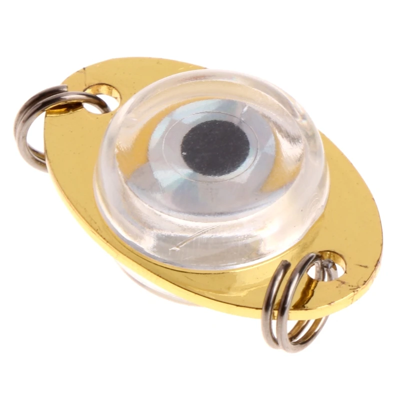 

1Pc LED Deep Drop Underwater Eye Shape Fishing Squid Fish Lure Light Flashing Lamp