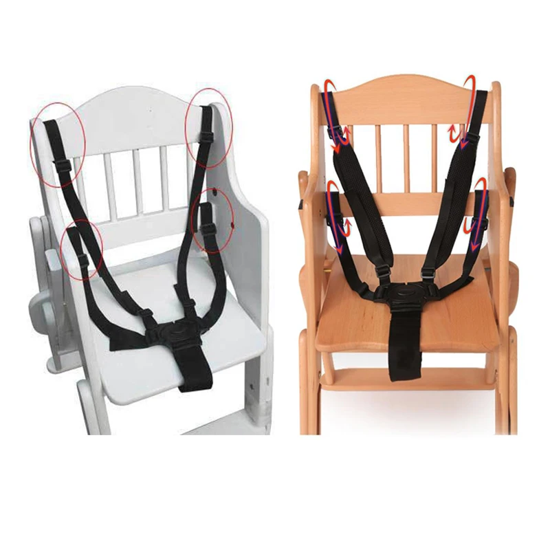 Универсальные детские 5 точечные ремни безопасный ремень Собака Ремни безопасности для коляски стульчик коляска Детские ремень