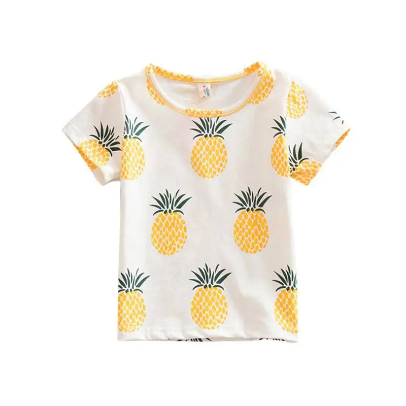 Short Sleeve Shirt Pineapple Pattern ...