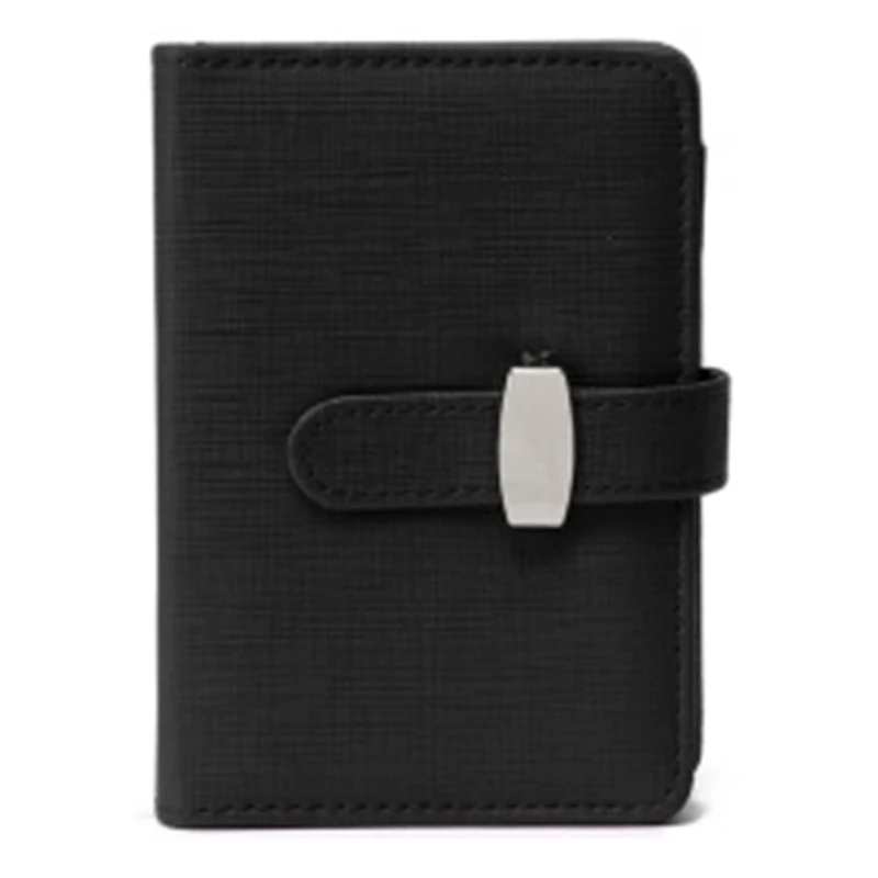 

5X PU leather calendar agenda journals planner organizer, daily planner notebook, notebook cover, a5 diary Black