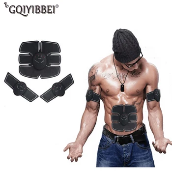 

ABS Stimulator EMS Intelligent Fitness Abdominal Muscle Training Device Electric Home Gym Machine Arm Exercise Equipment Sticker