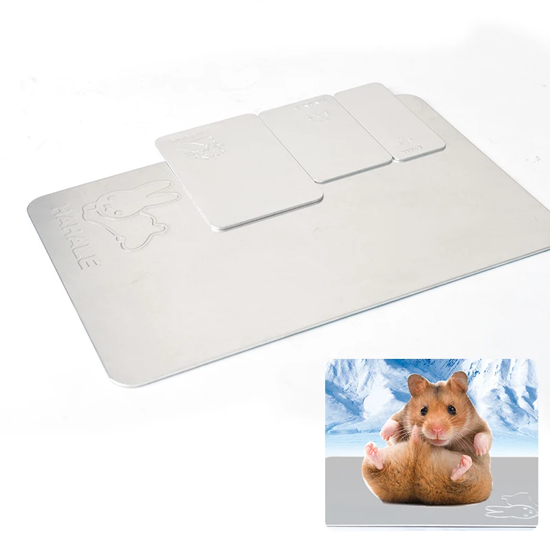 

Pets Cooling Plate Hamster Totoro Rabbit Summer Heat Dissipation Mat Cool Down Pets Cage Decor Small Pet Supplies