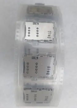 

50PCS/lot, Original new sim card reader holder for SAMSUNG P1000 P3100 P3110 P6200 P6210 socket tray module