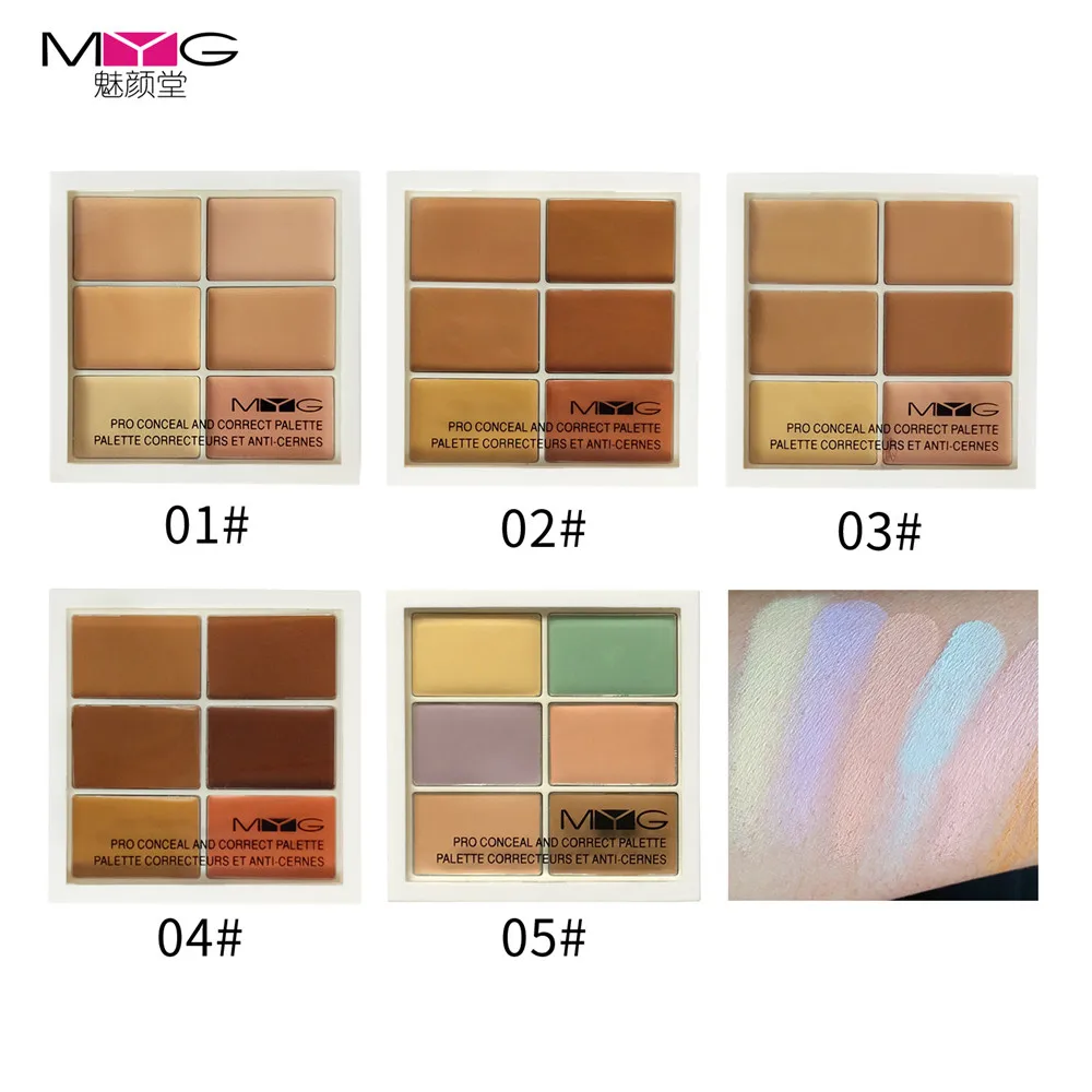 Classic 6 colors Primer makeup base makeup Concealer cream ,foundation
