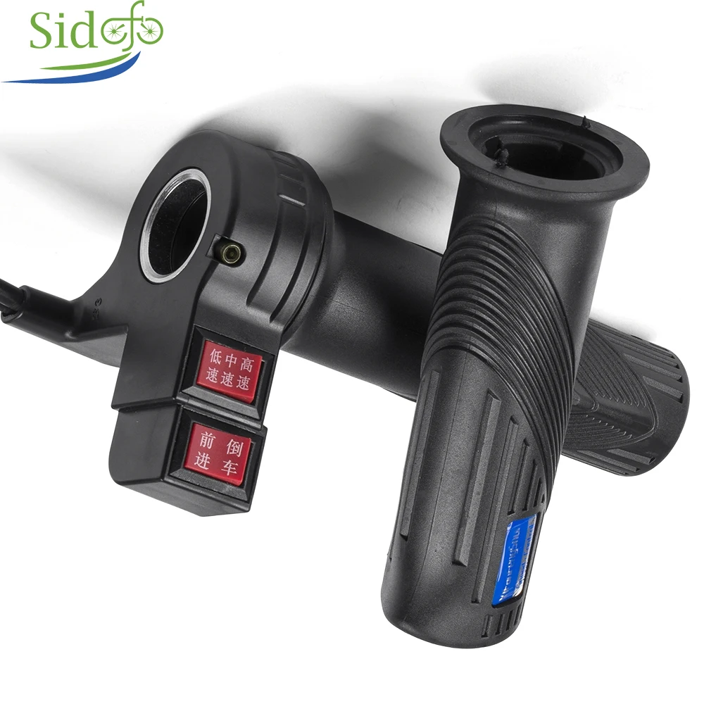 Sale Electric Bicycle/Scooter/Motorcycle Speed Gas Handle/Throttle/Accelerator 12V 24V 36V 48V 60V 72V 84V Throttle Grip Cycling 0