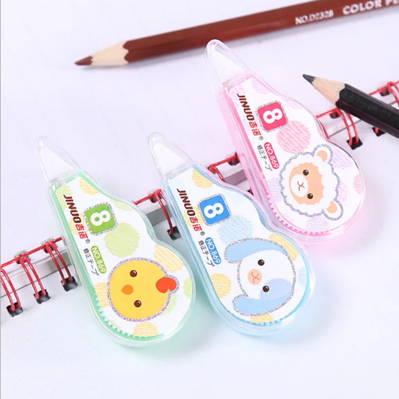 

1X 5mm Creative Cartoon puppy correction with Kawaii supplies student office supplies stationery gifts