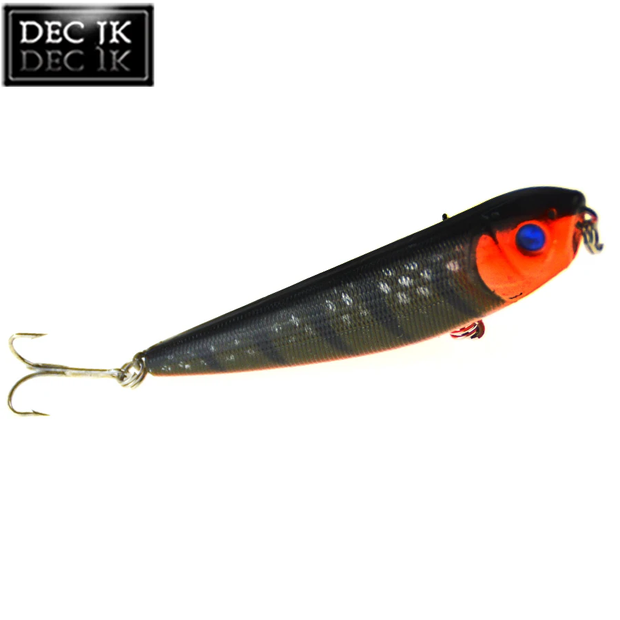 16PCS Popper Hard Plastic Artificial Baits Sets Of Fishing Lure Supplies Jerkbait Poper Swimbait Fish Tackle Laser Bait For Pike (6)