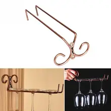 Mosa стеклянный держатель для вина, подвесной стакан для питья, es стойка для фужеров, органайзер для хранения под шкаф, двухрядный для домашнего хозяйства