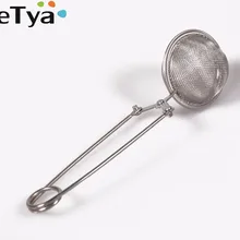 1 шт. ситечко для чая шар фильтр для чая с ручкой из нержавеющей стали фильтр для чайной сетки
