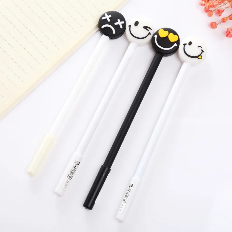 

Creative expression gel pen 0.5mm student Black Neutral pen office signature Pen Stationery Supplies