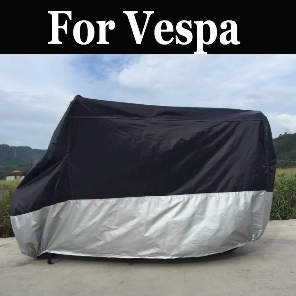 

Universal Motorcycle Cover Waterproof Dustproof Scooter For Vespa Lx Lxv Sprint Primavera S 125 150ie Gts Gtv 250 300 Ie Lt 125