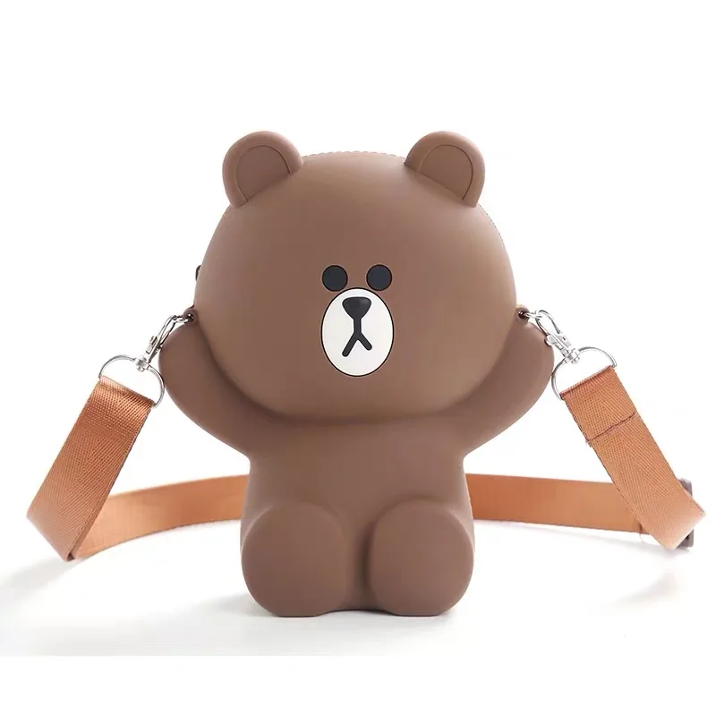 

3D Cartoon Female Messenger Shoulder Bags Crossbody Cute Fashion Mobile Phone Bag for iPhone Samsumg Huawei Xiaomi Case Bag