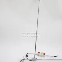 Регулируемый светодиодный прожектор в серебристом/черном мини точечная Светодиодная лампа Теплый/день/холодный белый 110-265 в светодиодный свет для выставочный стенд для украшений 80 шт