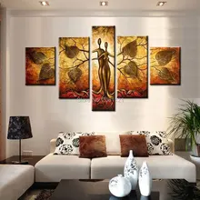 Homarlt Idea Oil Painting Hand Painted Canvas 5 Piece Homarlt Idea Oil Painting Hand Painted Canvas 5 Piece